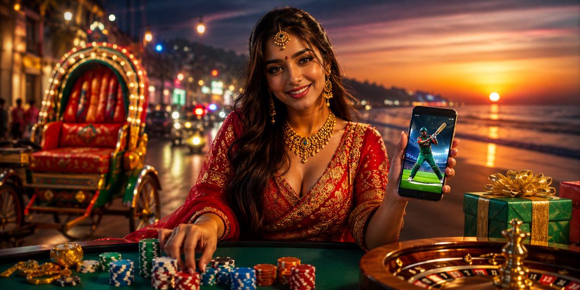 ঢাকায় সমুদ্র সৈকতের পটভূমিতে dk888 ক্রিকেট বেটিং উপভোগ করছেন একজন ব্যবহারকারী